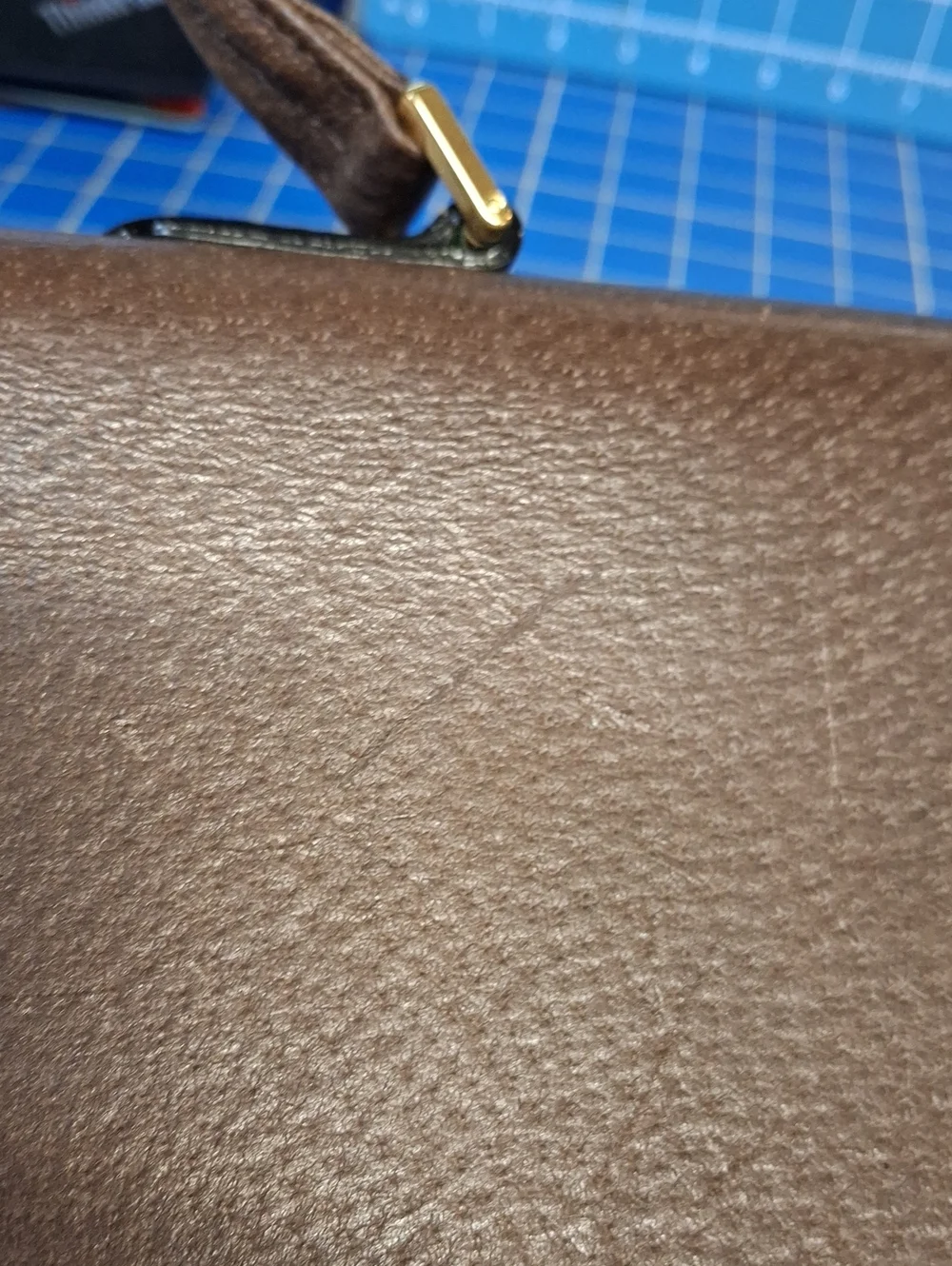 Vintage Valentino Garavani vintage brown leather top handle bag Preloved